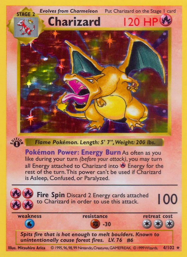 Charizard Pokemon Card Base Set