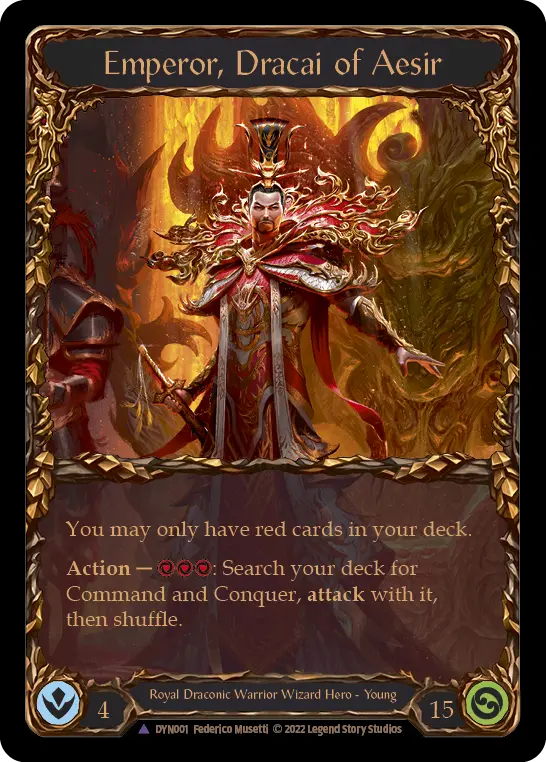 Flesh And Blood Emperor, Dracai of Aesir