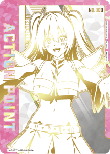 Ririsa of 2.5 Dimension Union Arena Action Point Card